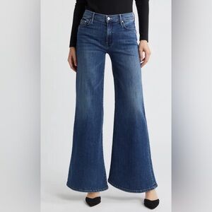 MOTHER The Twister Sneak Flare Jeans, Blue, Women’s 28